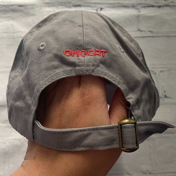 OMOCAT100% Cotton 6- Panel With Curved Brim And Adjustable Buckle Oniboy… - Picture 4 of 5